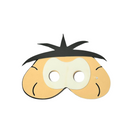 Kit 20 Mascara EVA Festa Fantasia Halowen Aniversário