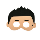 Kit 20 Mascara EVA Festa Fantasia Halowen Aniversário