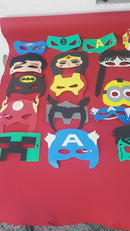 Kit 20 Mascara EVA Festa Fantasia Halowen Aniversário